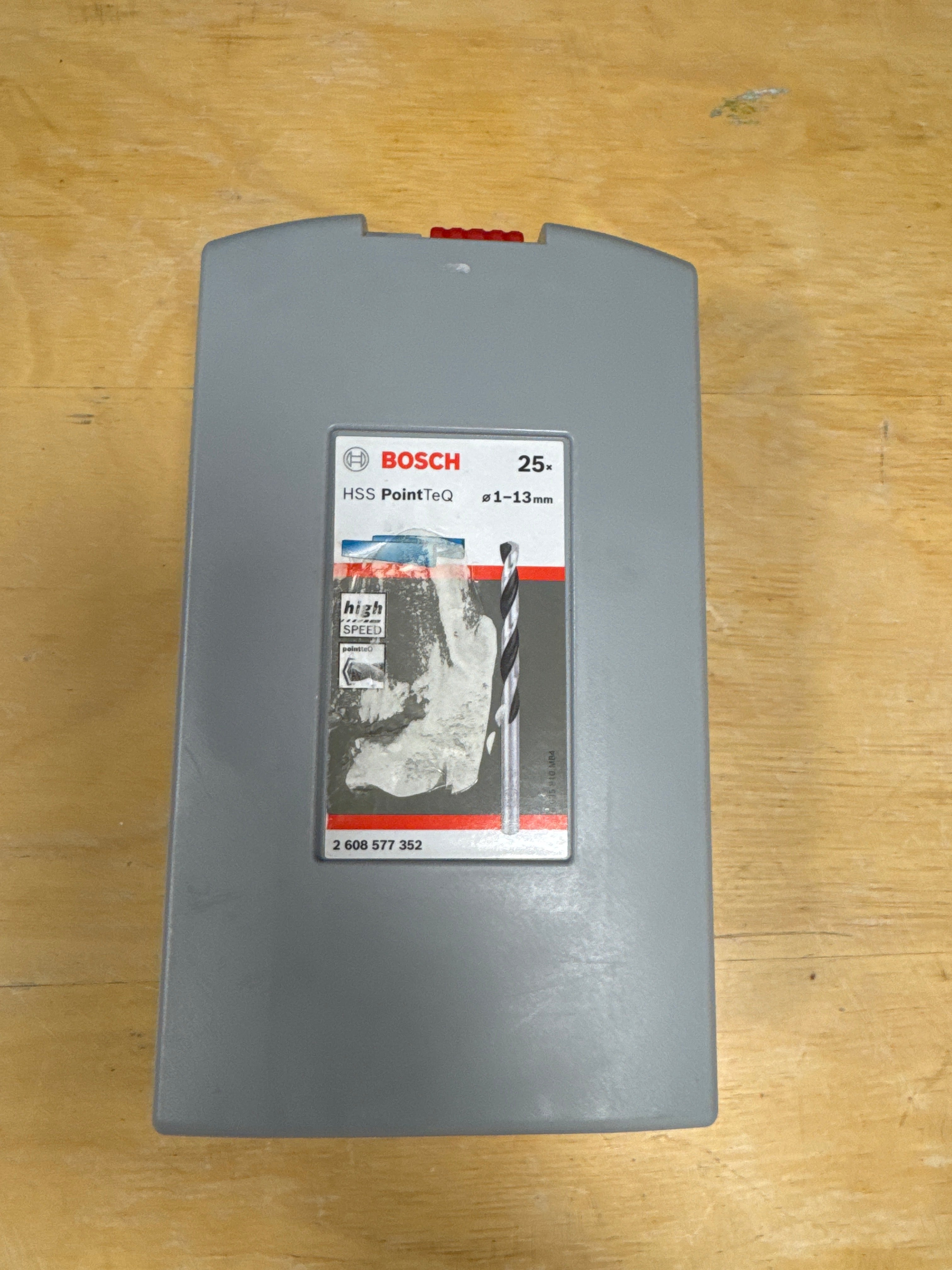 Urbju komplekts Bosch Bosch Professional Pro Box 25 tlg. HSS PointTeQ, 1,0R