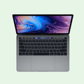 Apple MacBook Pro (13" 2018, 4 TBT3) / Core i7-8559U / Iris Plus 655 1.5GB shared / Silver