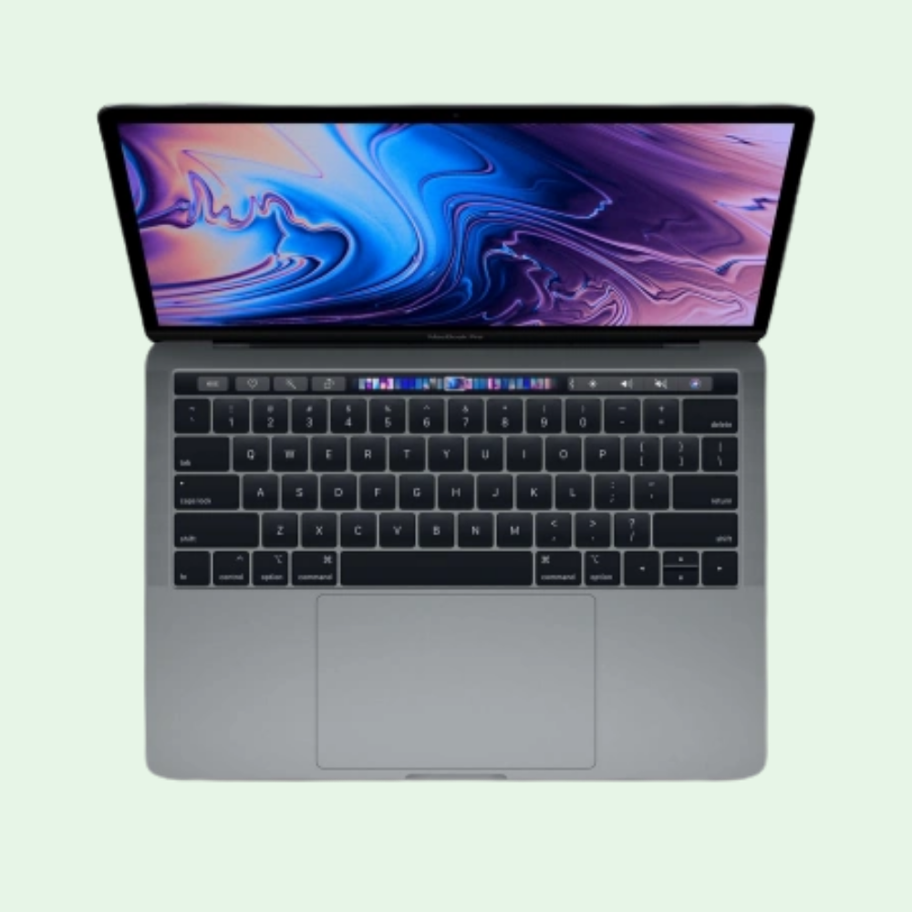 Apple MacBook Pro (13" 2018, 4 TBT3) / Core i7-8559U / Iris Plus 655 1.5GB shared / Silver