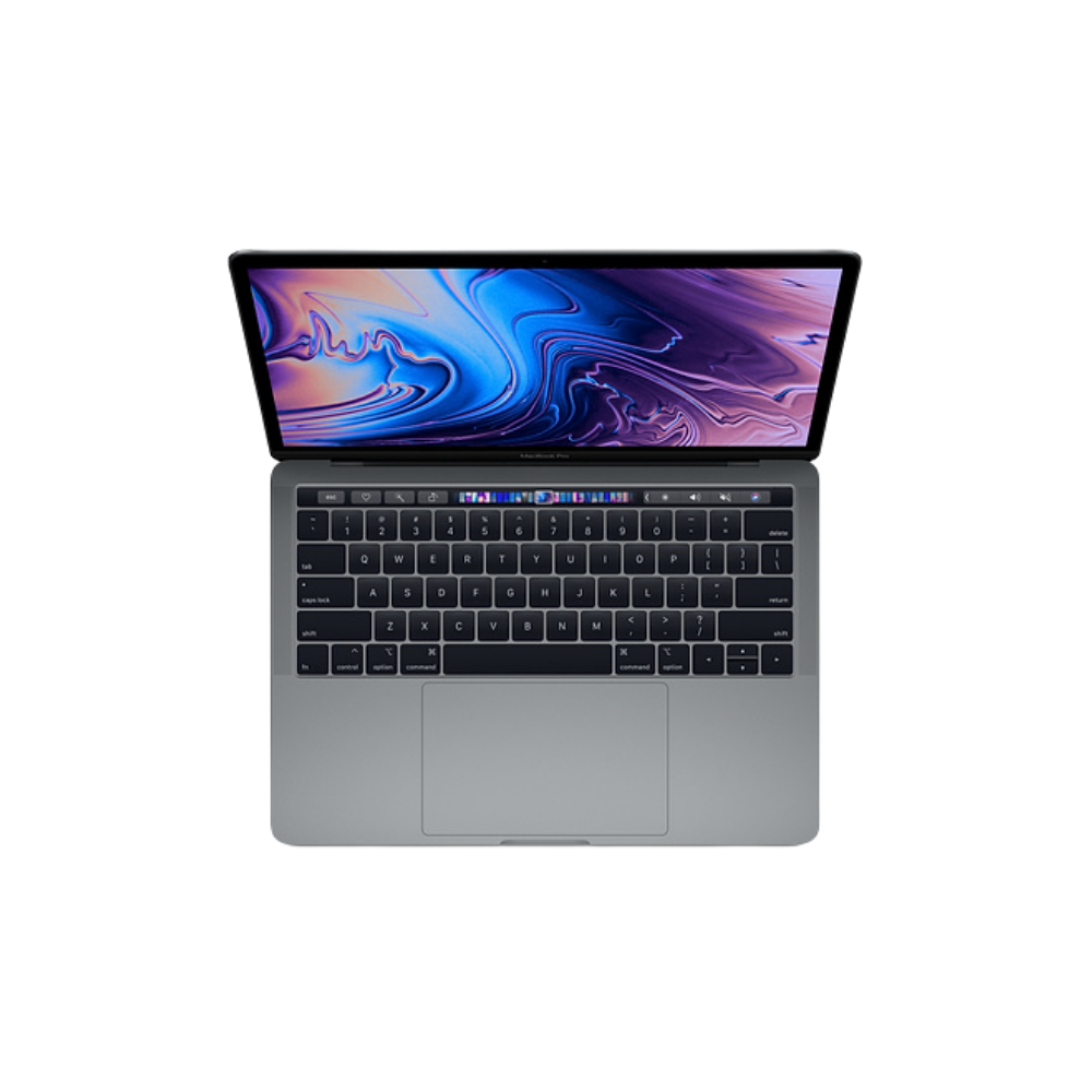 Apple MacBook Pro (13" 2018, 4 TBT3) / Core i7-8559U / Iris Plus 655 1.5GB shared / Silver