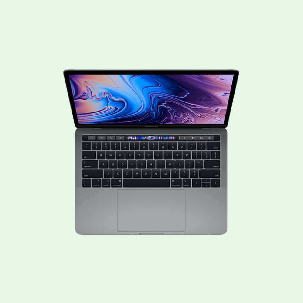 Apple MacBook Pro (13" 2018, 4 TBT3) / Core i7-8559U / Iris Plus 655 1.5GB shared / Silver
