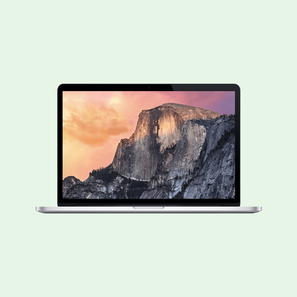 Apple MacBook Pro (Retina, 15 Mid 2015) / Core i7-4770HQ / Iris Pro 5200 1.5GB shared / Silver