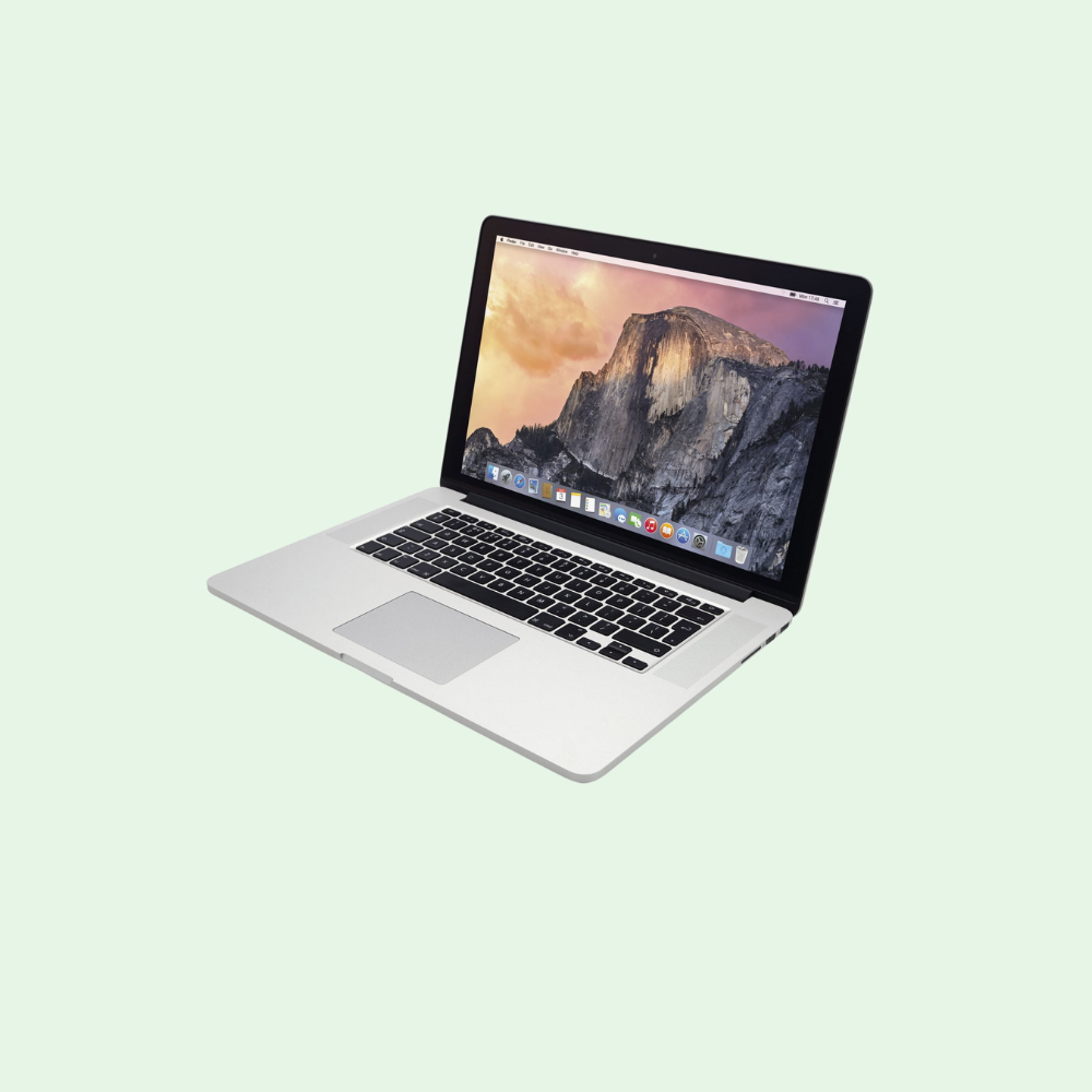Apple MacBook Pro (Retina, 15 Mid 2015) / Core i7-4870HQ / Radeon R9 M370X 2GB / Silver
