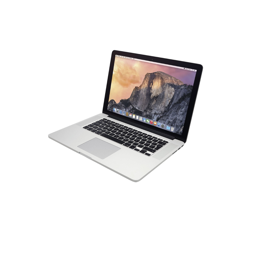 Apple MacBook Pro (Retina, 15 Mid 2015) / Core i7-4870HQ / Radeon R9 M370X 2GB / Silver