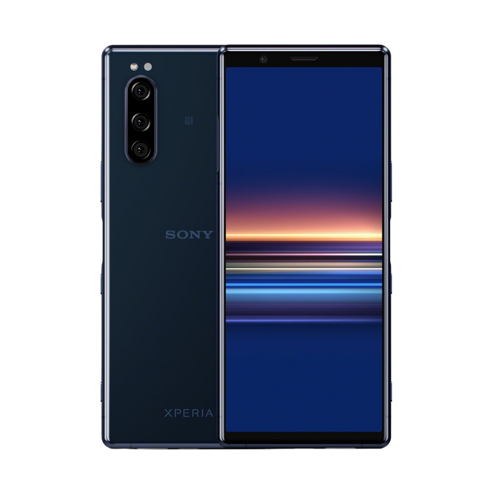 Sony Xperia 5, zilā krāsā