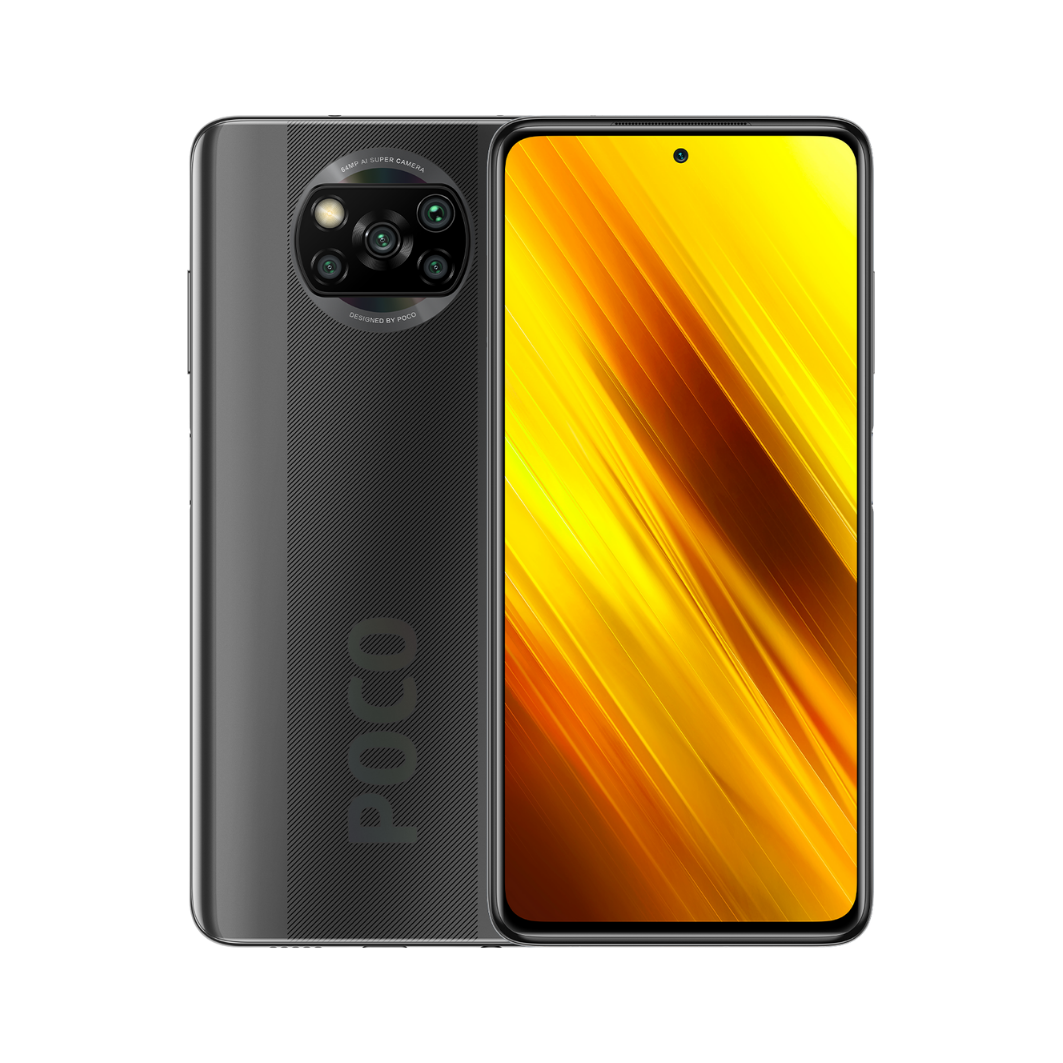 Xiaomi Poco X3 NFC, pelēkā krāsā